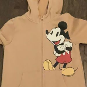 Mickey Mouse ears on the top